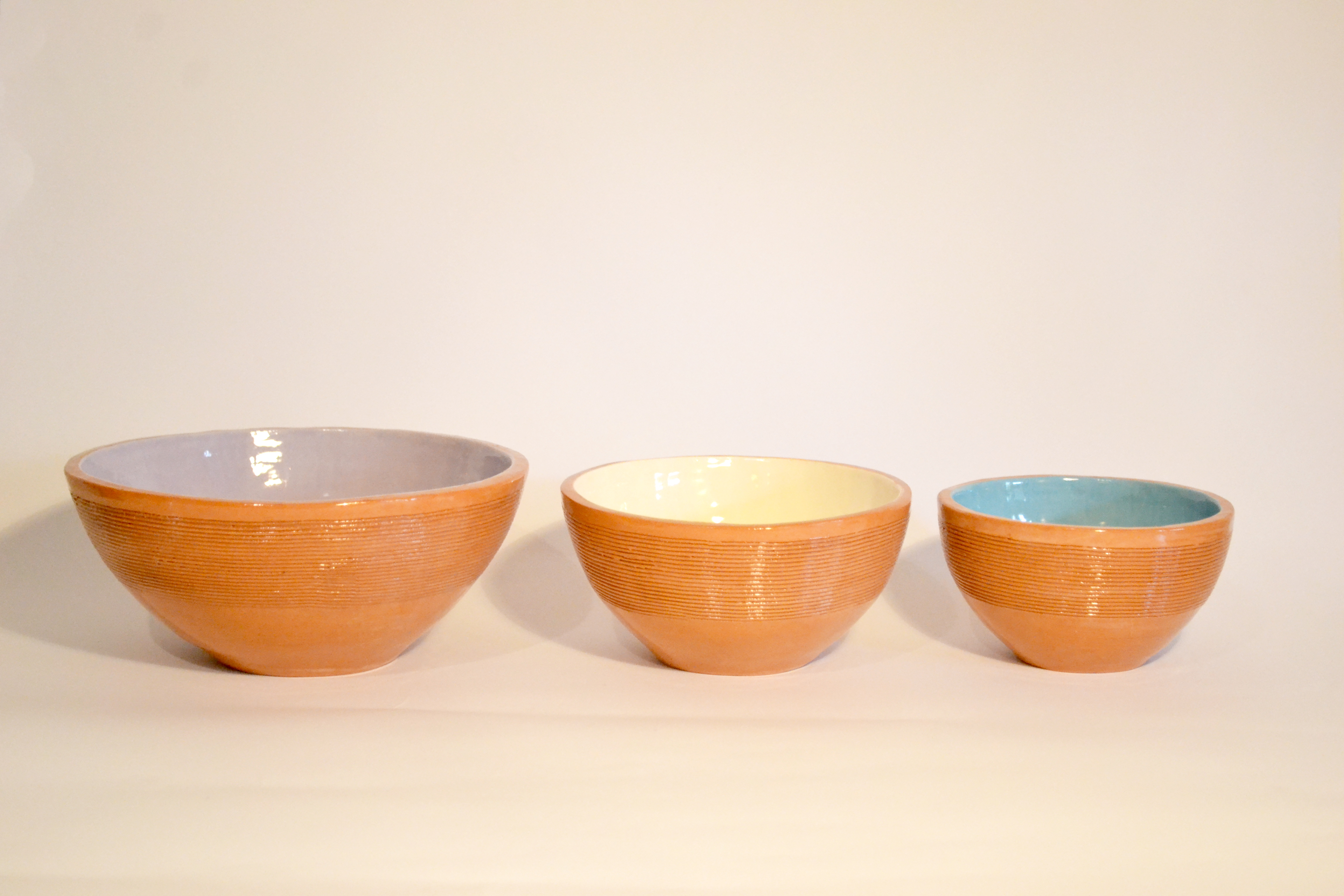 Large, Medium and Small Bowl