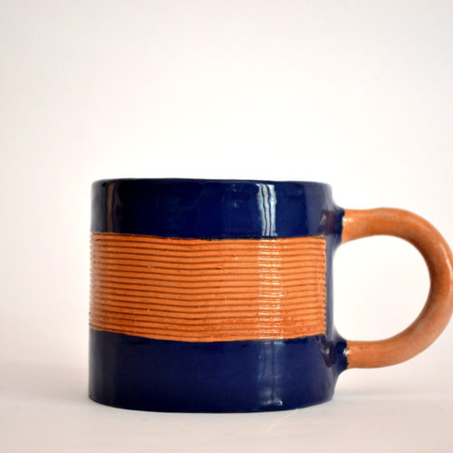 Deep Blue Mugs