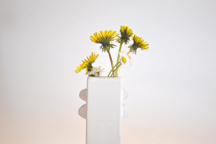 little rectangular vase