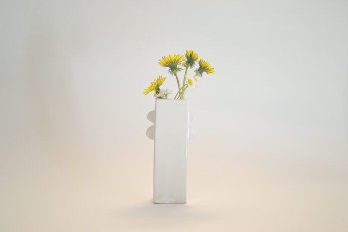 little rectangular vase